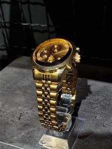 ساعت فلزی برند ELEGANCE رنگ طلایی / صفحه طلایی