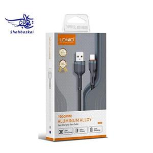 کابل تبدیل USB به USB-C الدینو مدل LS641 FAST CHARGE طول 1 متر