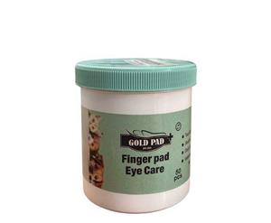 پد مرطوب انگشتی چشم حیوانات قوطی 50 تایی گلدپد Gold pad