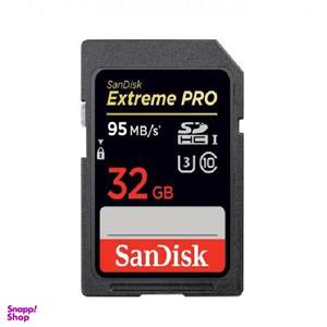 کارت حافظه دوربین مدل سن دیسک (SanDisk) مدل SDHC Memory Card Extreme Pro 633X ظرفیت 32 گیگابایت رنگ مشکی