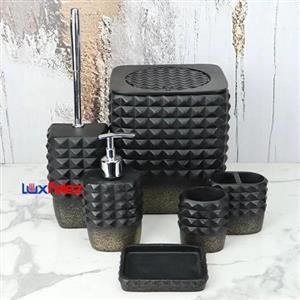 ست سرویس بهداشتی رزین راحیل کد 1628 شش پارچه مبلمونسرا مدل 266766
