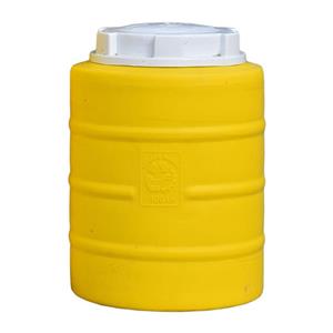 مخزن 100 لیتری خزر منبع دولایه فوم دار عمودی khazarmanba