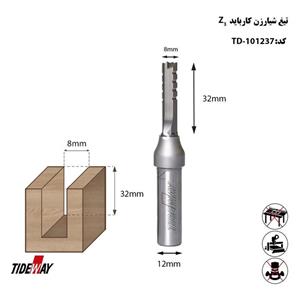 تیغ شیارزن10 3پر شیار دار  ارتفاع 32میلیمتر