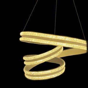 لوستر مدرن تودلی VIP کریستالی - سه لاین