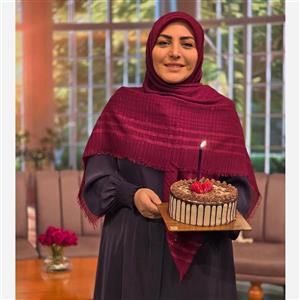 روسری نخ لنین سه خط لمه دار 