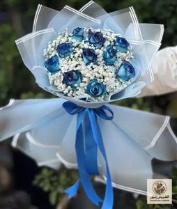 با دسته گل رز آبی عروس فضای خانه یا محل کار را زنده کن
