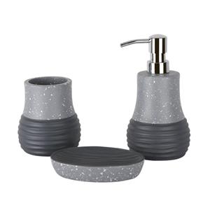 ست سرویس بهداشتی 3 پارچه دلفین مدل 011-Gr