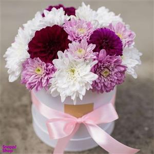 باکس گل طبیعی نسرین