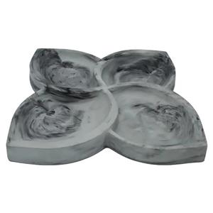 اردوخوری چهارخانه طرح برگ طوسی مرمری