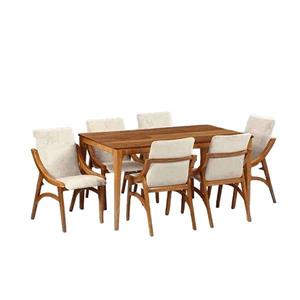 میز و صندلی ناهارخوری چهار نفره مدل Mnp8009