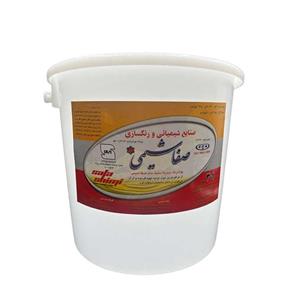 رنگ پلاستیک مات صفاشیمی کد 301 وزن 12 کیلوگرم