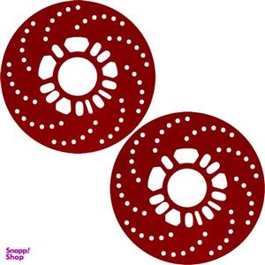 صفحه پشت رینگ خودرو مدل 53X1 سایز 1.1 اینچ بسته دو عددی