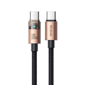 کابل دو سر تایپ سی فست شارژ 100 وات مک دودو CA-558 طول 1.2 متر