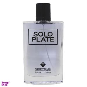 ادو پرفیوم مردانه وودی سنس مدل Solo Platinum حجم 100 میلی‌لیتر