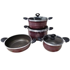 سرویس پخت و پز 7 پارچه طرح لانه زنبوری