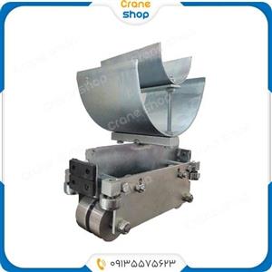 قرقره تیرآهنی چرخ 80 دو طبقه با یاتاقان کناری