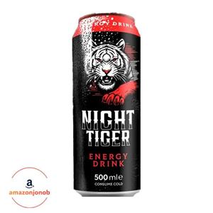 انرژی‌زا نایت تایگر night tiger حجم ۵۰۰ میلی‌لیتر