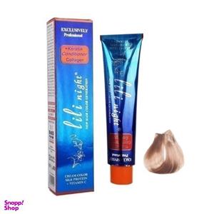 رنگ مو لی لی نایت (Lili Night) شماره 505 رنگ خاکی حرفه ای حجم 120 میلی‌لیتر