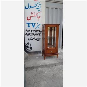 بوفه کلاسیک کشو دار چوبی فندقی 