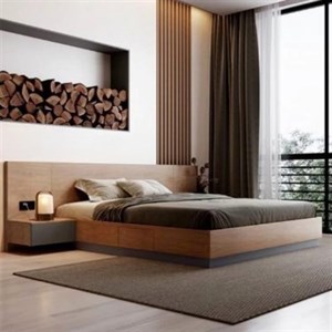 تخت خواب دو نفره طرح ژاپنی
