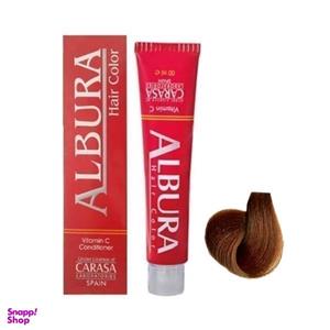 رنگ مو آلبورا (Albura) مدل Carasa شماره 3.4 رنگ شاه بلوطی تیره حجم 100 میلی‌ لیتر