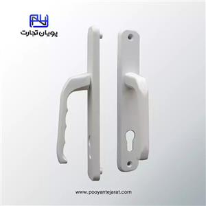 دستگیره درب سوئیچی سفید 85*35 BELER