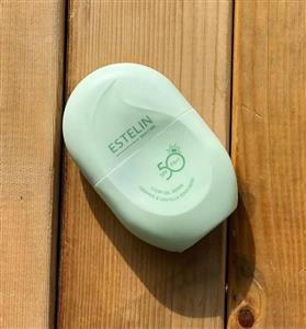 کرم ضد آفتاب ترمیم کننده استلین با SPF 50 مناسب پوست حساس و مستعد لک وزن ۶۰ گرم