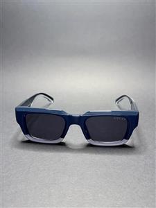 عینک GUCCI فریم شیشه ای سرمه ای / شیشه دودی کد U 3603