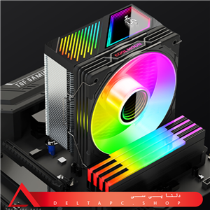 خنک کننده پردازنده - دیجیتال  COOLMOON GT600 DIGITAL  | سوکت LGA 1700 , AMD , LGA 1851 | شش پایپ مسی