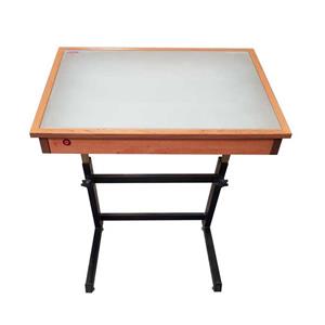 میز نور مهندسی با پایه متحرک 120*80