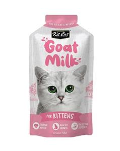 شیر بچه گربه کیت کت مدل Kitten Goat Milk طعم شیر بز وزن 50 گرم
