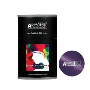پودر دکلره رنگی مدل Violet  آوایی (Awaii) وزن 50 گرم