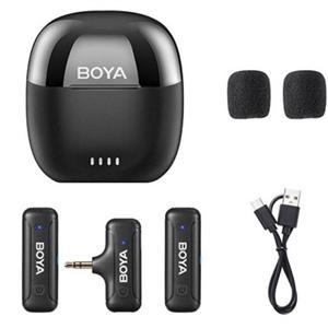 میکروفون بی سیم یقه ای بویا BOYA BY-WM3T M2 Mini Wireless Microphone