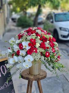باکس گل گلدان سرامیک طرح ندا