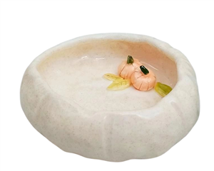 ظرف سرامیکی دست ساز مدل کدو تنبل