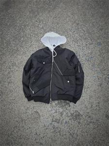 کاپشن خلبانی مردانه آبی کد 309410