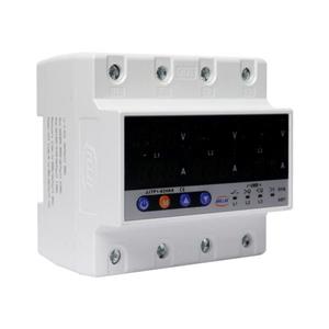 محافظ ولتاژ دیجیتال سه فاز 63 آمپر برند جیوجی (JIUJI) مدل JJTP1-63VAS