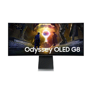 Samsung Odyssey G8 LS34DG852SM 34 Inch OLED 0.03 ms(GTG) 175hz Gaming Monitor