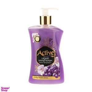 مایع دستشویی صدفی اکتیو (Active) مدل Floral Temptation وزن 450 گرم