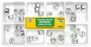 کیت نوار شفاف و کلمپ مولار و پرمولار کد 1.096 تور وی ام 