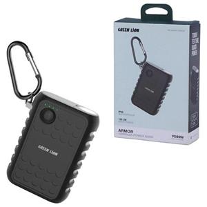 پاور بانک فست شارژ گرین لاین ARMOR GL-PX19 GNAR10K5MA PD 20W ظرفیت 10050 میلی آمپر ساعت