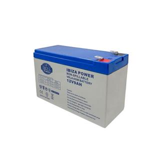 باتری 12 ولت 9 آمپر ساعت 12v 9ah برند ایبیزا پاور محصول ویتنام