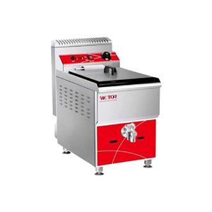 سرخ کن تک لگن گازی شیر دار ۱۸ لیتر ویکتور