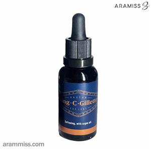 روغن نرم کننده ریش کینگ سی ژیلت King C. Gillett