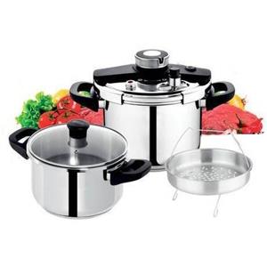 زودپز دوقلو 5 7 لیتر ریسمون مدل MR-7177