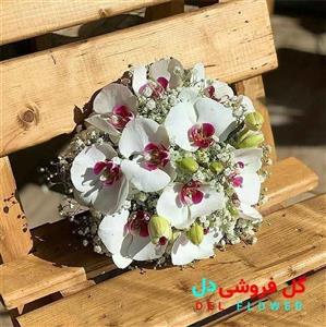 دسته گل عروس ارکیده 631