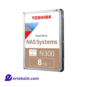 هارد اینترنال توشیبا TOSHIBA NAS N300 8TB
