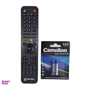 ریموت کنترل استارست مدل SR-1000HD به همراه باتری