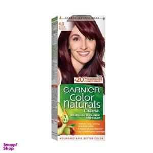 کیت رنگ مو گارنیه (Garnier) مدل Color Naturals Shade شماره 4.6 رنگ قهوه ای قرمز حجم 40 میلی‌لیتر