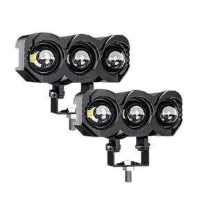 پروژکتور آفرودی موتور سیکلت و خودرو مدل MLX3 بسته دو عددی